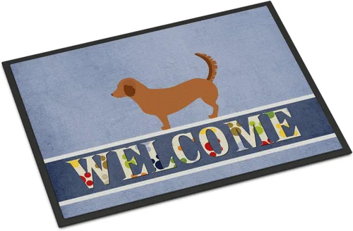 Miniatura 43 de Caroline's Treasures BB8321JMAT - Felpudo de bienvenida Berger Picard de 24 x 36 pulgadas, tapete azul para puerta delantera, para interiores