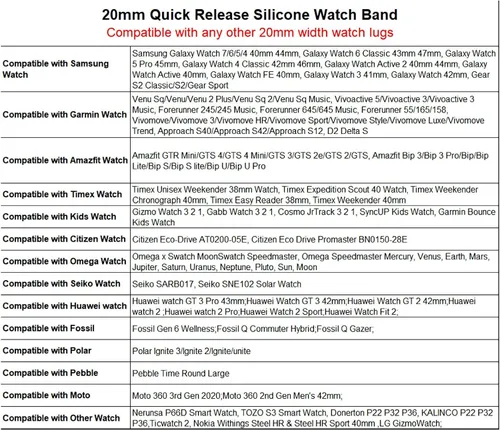 Miniatura 8 de 20mm Banda de reloj para festividades de Navidad, Halloween y Acción de Gracias Compatible con Samsung Galaxy Watch 7/6/5/4 de 40 mm, 44 mm/Watch 6