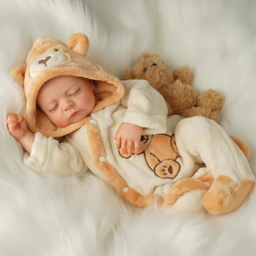 Miniatura 6 de BABESIDE Muñecas de bebé Reborn realistas para niños, 20 pulgadas, sensación de bebé real, muñeca de bebé recién nacido, muñeca de cuerpo completo