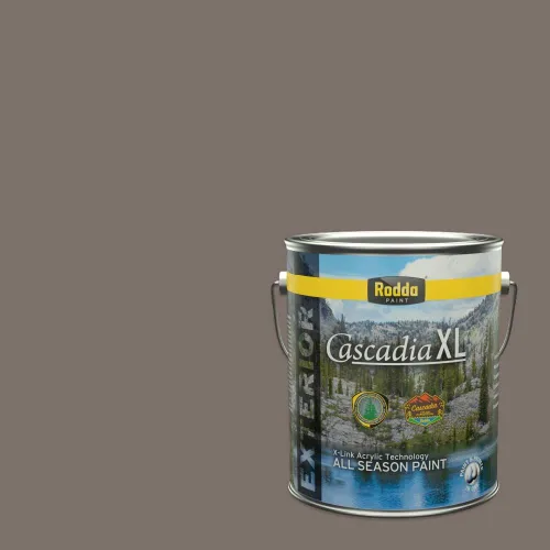 Miniatura 33 de Rodda Paint CASCADIA XL Pintura e imprimación satinada para exteriores en uno, cuarto de galón, azul playa norte