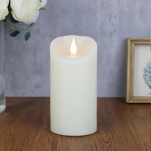 Miniatura 12 de TECHLONG Velas sin llama con control remoto y temporizador, velas de 3D con llama parpadeante operadas por batería que duran más de 1000 horas