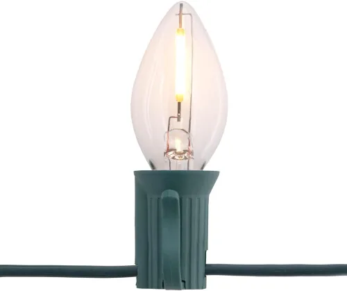 Miniatura 4 de Creative Hobbies Bombillas LED de noche, 4 W, 5 W, 6 W, 7 W, equivalente a incandescente, base de candelabro C7, cuerdas de luz de Navidad
