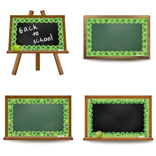 Miniatura 3 de JarThenaAMCS Rollo de 131.2 pies para tablón de anuncios del día de San Patricio, trébol verde troquelado, para escuela, pizarra irlandesa