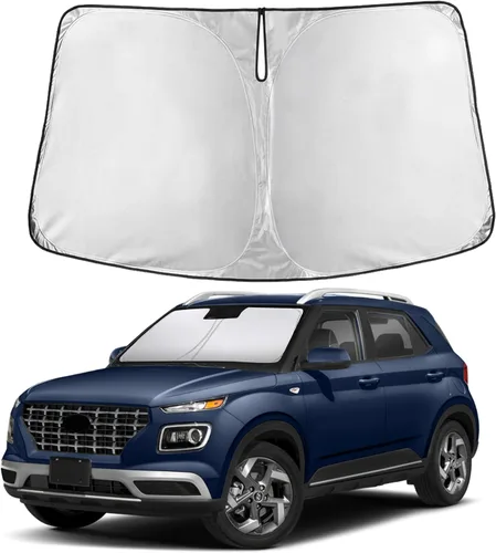 Miniatura 58 de EcoNour Parasol para parabrisas compatible con Hyundai Tucson 2016-2019 2020 2021, visera solar para parabrisas delantero y ventana, bloqueador