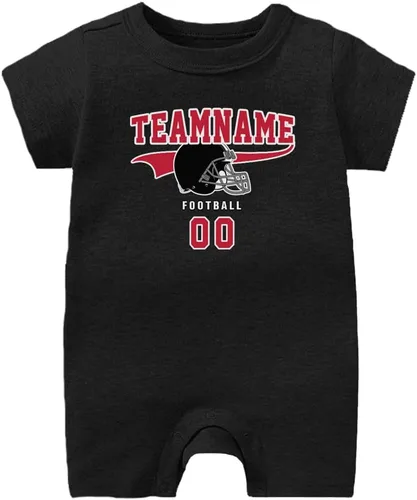 Miniatura 68 de Traje de fútbol personalizado para bebé, hace que tu bebé nombre y número de ropa de fútbol regalos