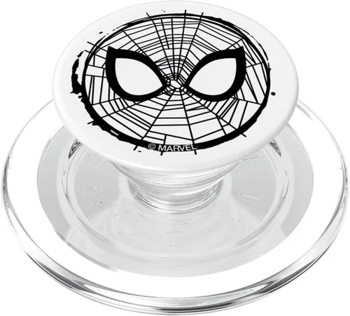 Miniatura 8 de Máscara de Spider-Man de Marvel, agarre y soporte para teléfonos y tabletas, Negro