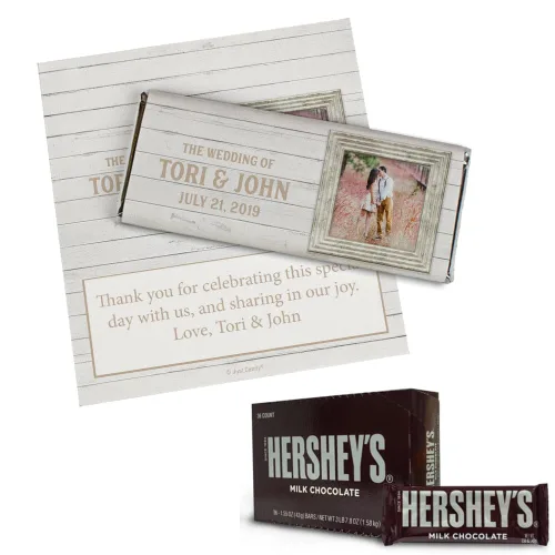 Miniatura 12 de Barras de chocolate personalizadas de 36 unidades (paquete de 36) – Playa – Requiere montaje