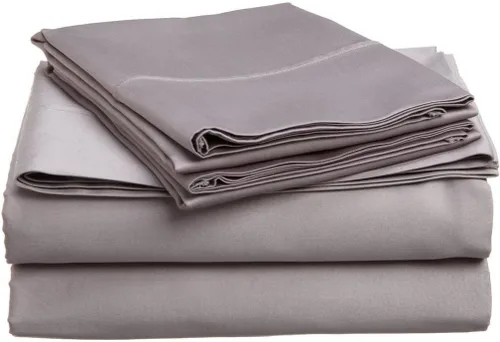 Miniatura 51 de LaxLinen Sábanas Aqua Solid Full, 1 sábana bajera de bolsillo extra profundo para colchones de 18 a 24 pulgadas, calidad egipcia elástica, 600 hilos
