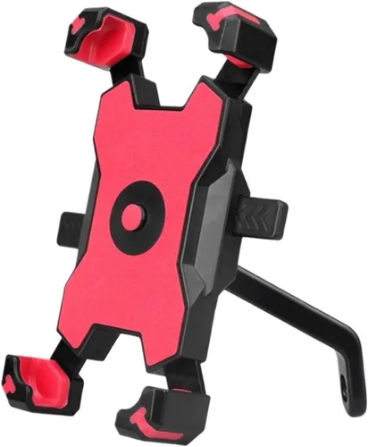 Miniatura 9 de Soporte genérico para móvil para bicicleta, universal, para scooter, espejo retrovisor, teléfono celular a la moda (negro A)