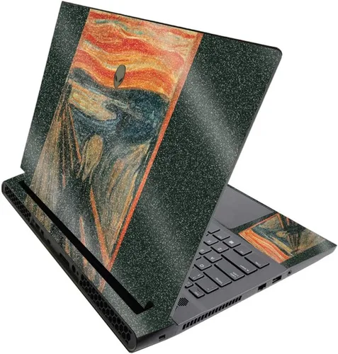 Miniatura 288 de MightySkins - Skin brillante con purpurina para Alienware M17 R3 (2020) y M17 R4 (2021) - Diversión de los años 90 Acabado duradero con purpurina