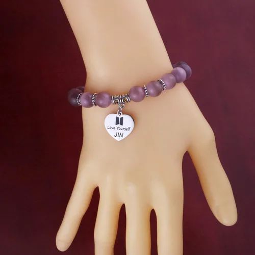 Miniatura 3 de BOSATE Kpop Bangtan - Pulsera de Bangtan para niños pulsera del ejército para amarte a ti mismo ejército joyería para amantes de los niños regalo