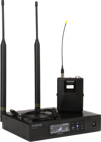 Miniatura 7 de Shure Sistema de micrófono inalámbrico QLXD14/83 con Bodypack y micrófono Lavalier omnidireccional WL183