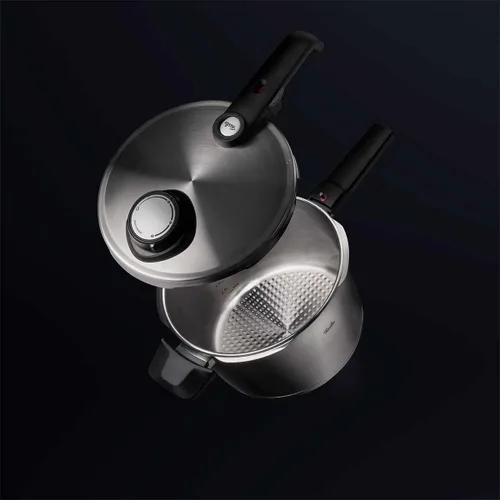 Miniatura 2 de Fissler Vitavit - Juego de olla a presión y sartén a presión, 2.6 cuartos de galón y 6.3 cuartos de galón