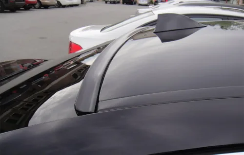 Miniatura 2 de JR2 Color negro pintado para 2008 2009 2010 2011 2012 2013 2014 Infiniti G37 2D Coupé alerón de techo de ventana trasera