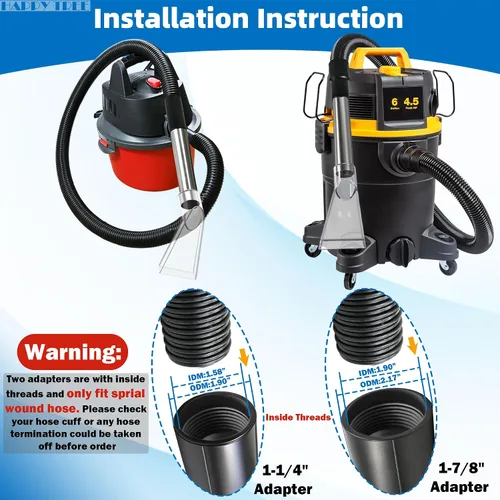 Miniatura 5 de Happy Tree Compra el accesorio de extractor de vacío, convierte la aspiradora húmeda y seca en un extractor, aspiradora de varilla de detalle