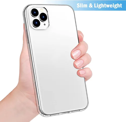 Miniatura 7 de JJGoo Funda compatible con iPhone 11 Pro, transparente, suave, a prueba de golpes, delgada, delgada, funda protectora para teléfono de 5.8 pulgadas