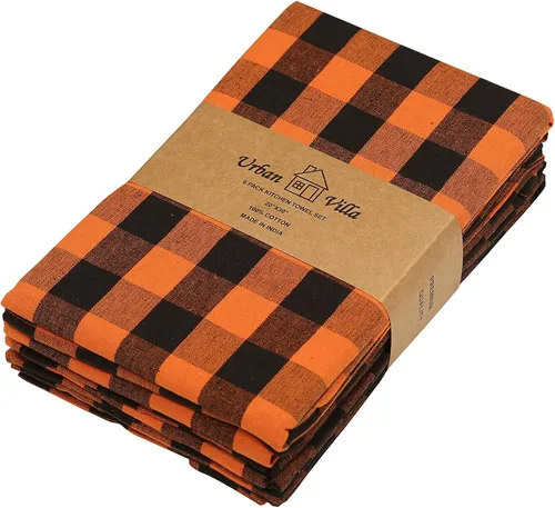 Miniatura 155 de Urban Villa Toallas de cocina 100% algodón, paquete de 6, altamente absorbentes, de secado rápido, súper suaves, de primera calidad, para cocina