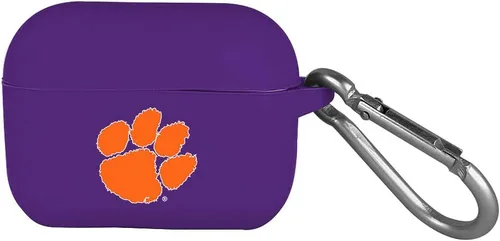 Miniatura 8 de Collegiate Ohio State Buckeyes - Funda de silicona para Apple AirPods Pro (1ª/2ª generación) con mosquetón