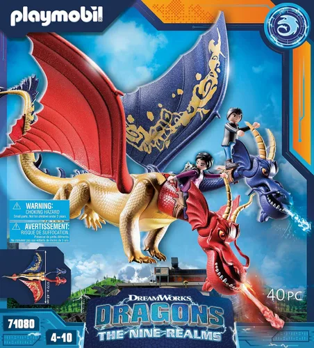 Miniatura 3 de Dragones de Playmobil Nine Realms: Wu, Wei y Jun