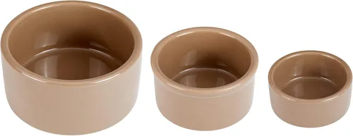 Miniatura 2 de Cuenco de cerámica de gres para hámsteres Kaytee, marrón, 7.6 cm