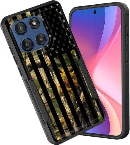 Miniatura 46 de Funda protectora para Motorola Moto G Stylus 5G 2025/Moto G Stylus 5G 2026, funda protectora híbrida de doble capa resistente a prueba de golpes