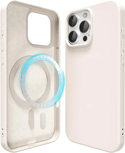 Miniatura 106 de oakxco Funda de silicona para iPhone 12 Pro Max, magnética, compatible con carga inalámbrica Magsafe, cubierta protectora de goma suave y delgada
