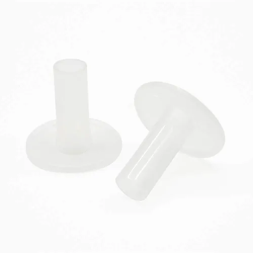 Miniatura 4 de Steren Buje de alimentación simple RG6 transparente - Paquete de 100