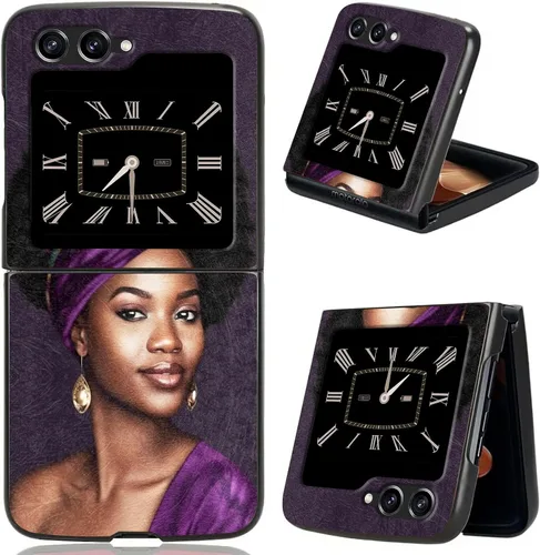 Miniatura 15 de Rossy Funda para teléfono Samsung Galaxy Z Flip 5 para Samsung Z Flip 5 5G (2023) con versículo de la Biblia 1-37, patrón cristiano para mujeres