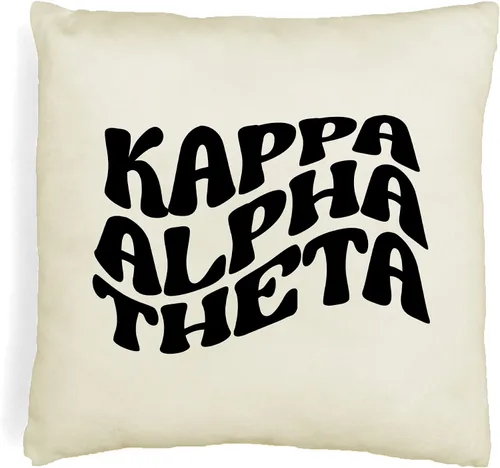 Miniatura 23 de sockprints Mod Alpha Chi Omega - Funda de almohada de 18 x 18 pulgadas, fundas de almohada de hermandad de mujeres - Almohada decorativa