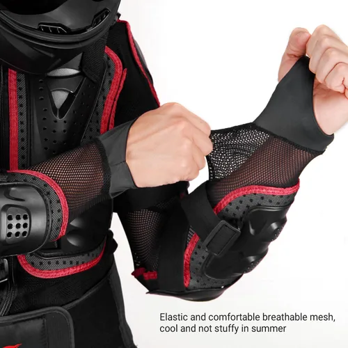 Miniatura 5 de HEROBIKER - Chaqueta de armadura completa para motocicleta, protección para la columna y el pecho, equipo de motocross, protector para motocicleta