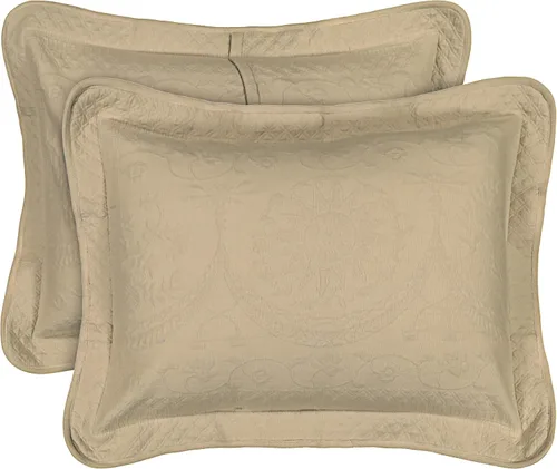 Miniatura 2 de Funda de almohada decorativa Historic Charleston King Charles de estilo granja moderna con flores, 100% algodón transpirable, funda estándar
