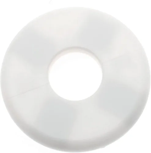 Miniatura 7 de FDXGYH 2 piezas de 2.0 pulgadas ABS brida dividida de pared cinta autoadhesiva redonda cubierta de placa para tubería de agua grifo accesorios
