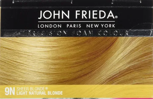 Miniatura 12 de Espuma de color John Frieda, precisión 9N rubio natural claro