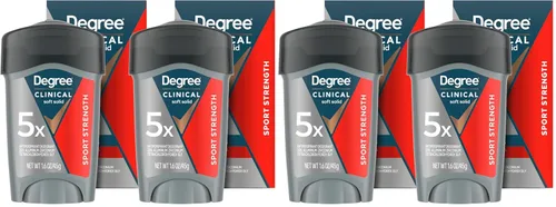 Miniatura 12 de Degree Desodorante Antitranspirante para Hombres Clean Protección de 72 Horas contra Sudor y Olor Antitranspirante de Fuerza de Prescripción