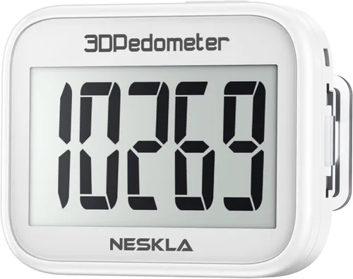 Miniatura 10 de 3D Pedometer for Walking, Simple Step Counter with Large Digital Display, Step Tracker with Removable Clip Lanyard, Accurately Track Steps for Men