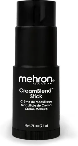 Miniatura 19 de Mehron Makeup CreamBlend Stick Base para rostro y cuerpo Barra de maquillaje profesional de cobertura completa 0.75 oz (21 g) (Dark 4)