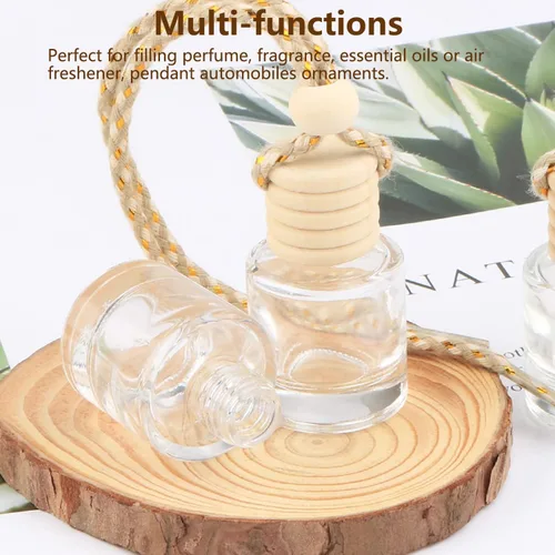 Miniatura 3 de 10 unids aromaterapia difusor de coche collar coche vehículo ambientador esencial difusor aceite fragancia aromaterapia botellas