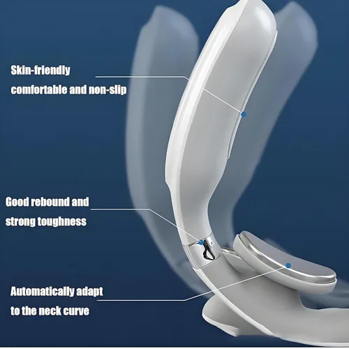 Miniatura 5 de Vitality Magic Pro 2.0 Masajeador de cuello, dispositivo portátil de relajación de cuello de 4 cabezas Magic Pro 2.0, con 6 modos de vibración y 15