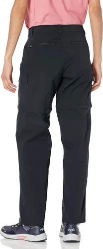 Miniatura 2 de Tienda Essentials Pantalones de senderismo al aire libre con cremallera tejida elástica para mujer