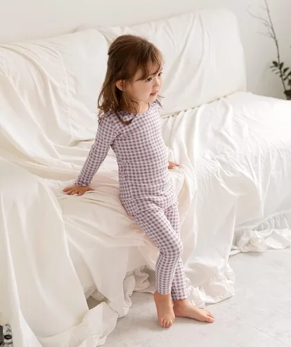 Miniatura 115 de AVAUMA Conjunto de pijama de algodón para bebés y niñas de 6 meses a 7 años
