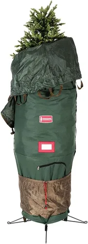 Bolsa de almacenamiento vertical para árboles: bolsa de almacenamiento para árbol de Navidad de 7.5 pies, sostiene árboles artificiales de hasta