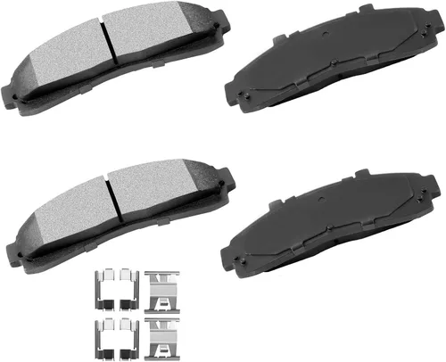 Miniatura 21 de cciyu - Juego de pastillas de freno de cerámica profesionales delanteras - Para Geo Prizm (1993-1997), Toyota Camry (1992-2001), Celica (1994-1997)