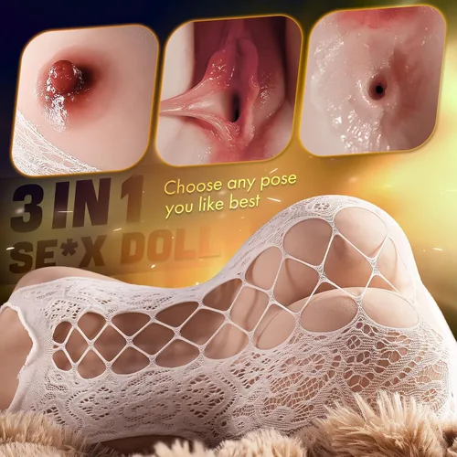 Miniatura 6 de Muñeca sexual para hombres, juguetes sexuales - 26.4 libras, tamaño real, torso realista, juguetes para adultos con texturas de piel visibles, copa