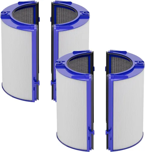 Leemone True HEPA+Carbon Filter 2-Pack Reemplazo para Dyson PH01 PH02 PH03 HP06 TP06 HP07 TP07 HP09 TP09 360° Ventiladores Purificadores de Vidrio