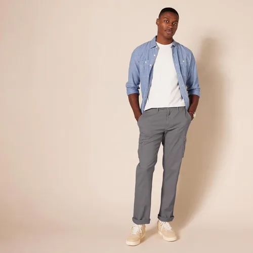 Miniatura 4 de Amazon Essentials - Pantalones cargo elásticos de corte recto para hombre (disponibles en tallas grandes y altas)