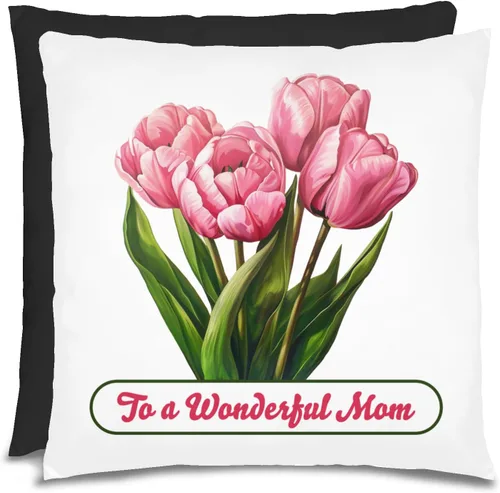 Miniatura 31 de Almohada para el día de la madre para mujer, almohada personalizada, regalos para mamá, regalos para mamá, almohada para mamá