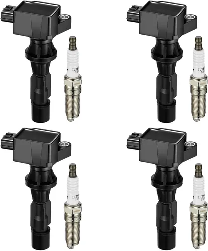 Miniatura 33 de BDFHYK Paquete de bobinas de encendido UF-735 y bujías de iridio SP539 compatibles con Fusion 1.5L L4 2014-2020 Escape 1.5L L4 2017-2019 DS7Z12029A
