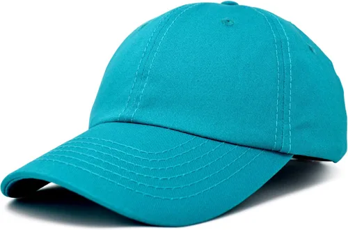 Miniatura 95 de DALIX Gorra de béisbol para papá, lisa, para hombre, mujer, algodón, ajustable, en blanco, sin estructurar, suave