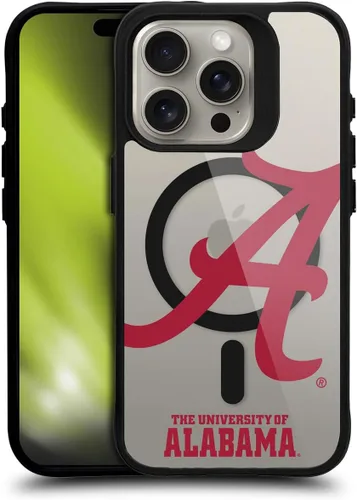 Miniatura 46 de Head Case Designs Funda de gel suave con licencia oficial de la Universidad de Alabama UA Collage compatible con Apple iPhone 13 Pro Max