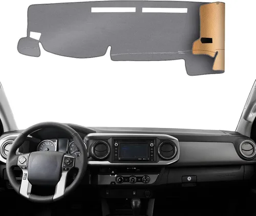 Miniatura 15 de Cubierta de Tablero Alfombrilla de Salpicadero Compatible con to-yota 4Runner 2009-2003 (para Conducción a la Izquierda), Alfombrilla de Tablero